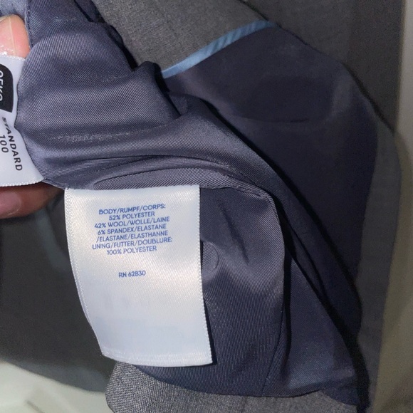 Chase bank grey women’s blazer size 6 - Picture 5 of 5